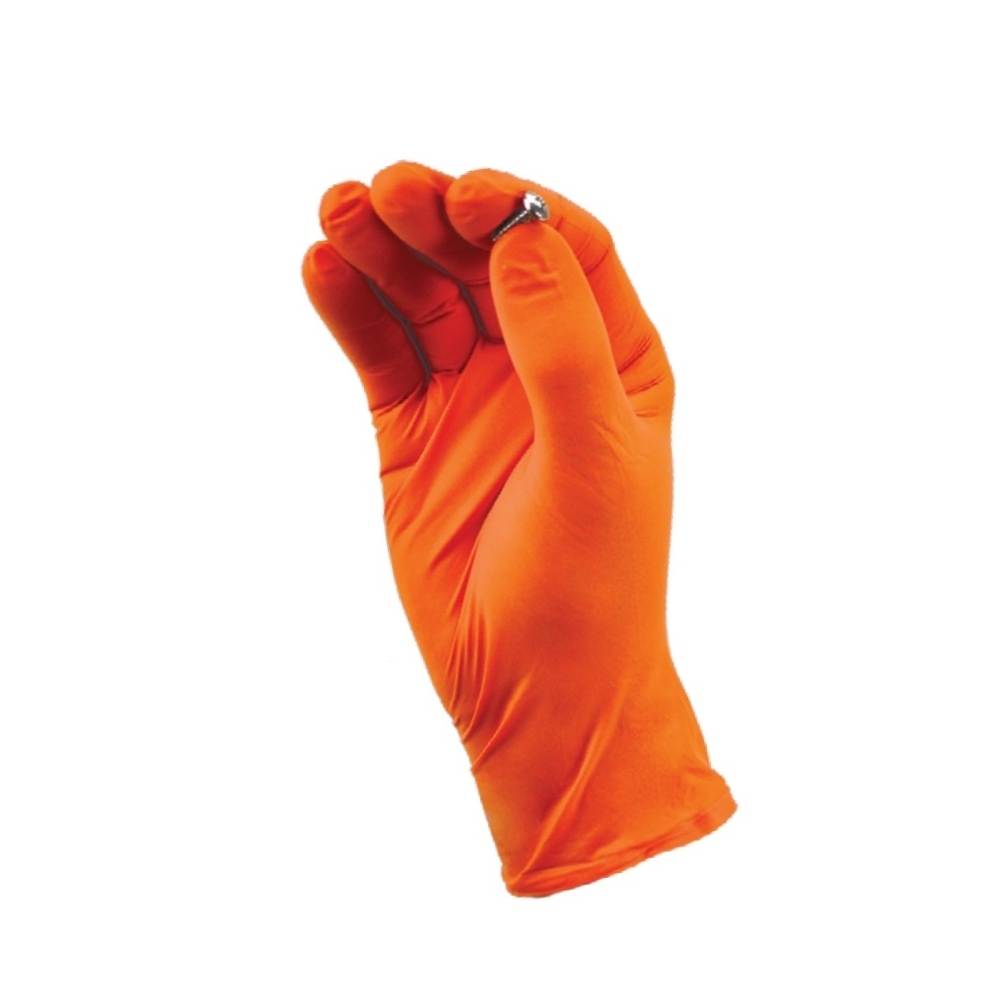 tgc orange nitrile gloves