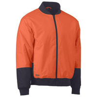 Bisley Two Tone Hi Vis Bomber Jacket