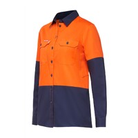 Hard Yakka Womens Koolgear Hi-Visibility Ventilated Long Sleeve Shirt